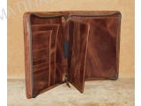 Leather Folder A5 With Zip